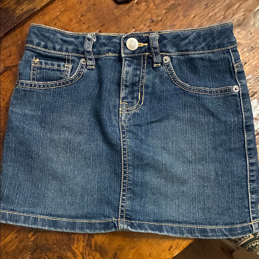 The Children's Place Blue Denim Skirt